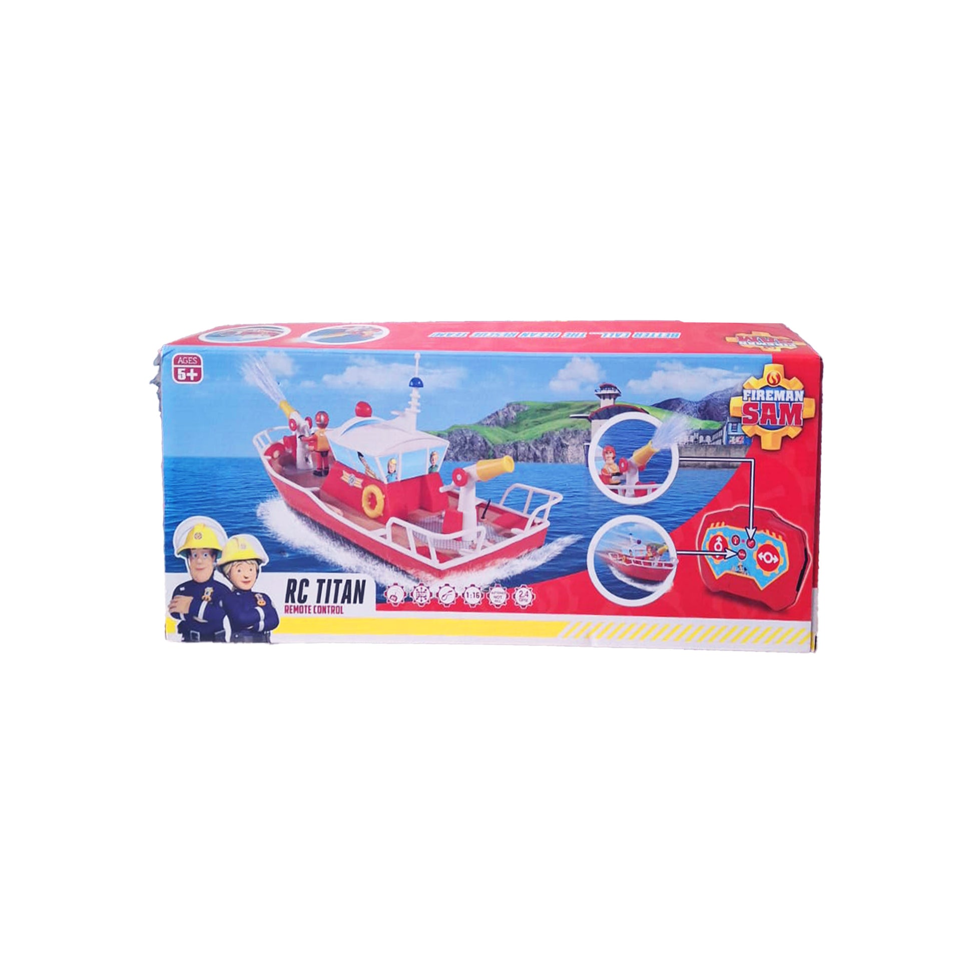 RC Titan Rettungsboot mit Wasserkanone von Dickie Toys