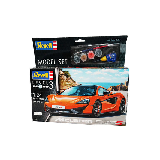 Revell 07051 McLaren 570S Modellbausatz 1:24 Sportwagen
