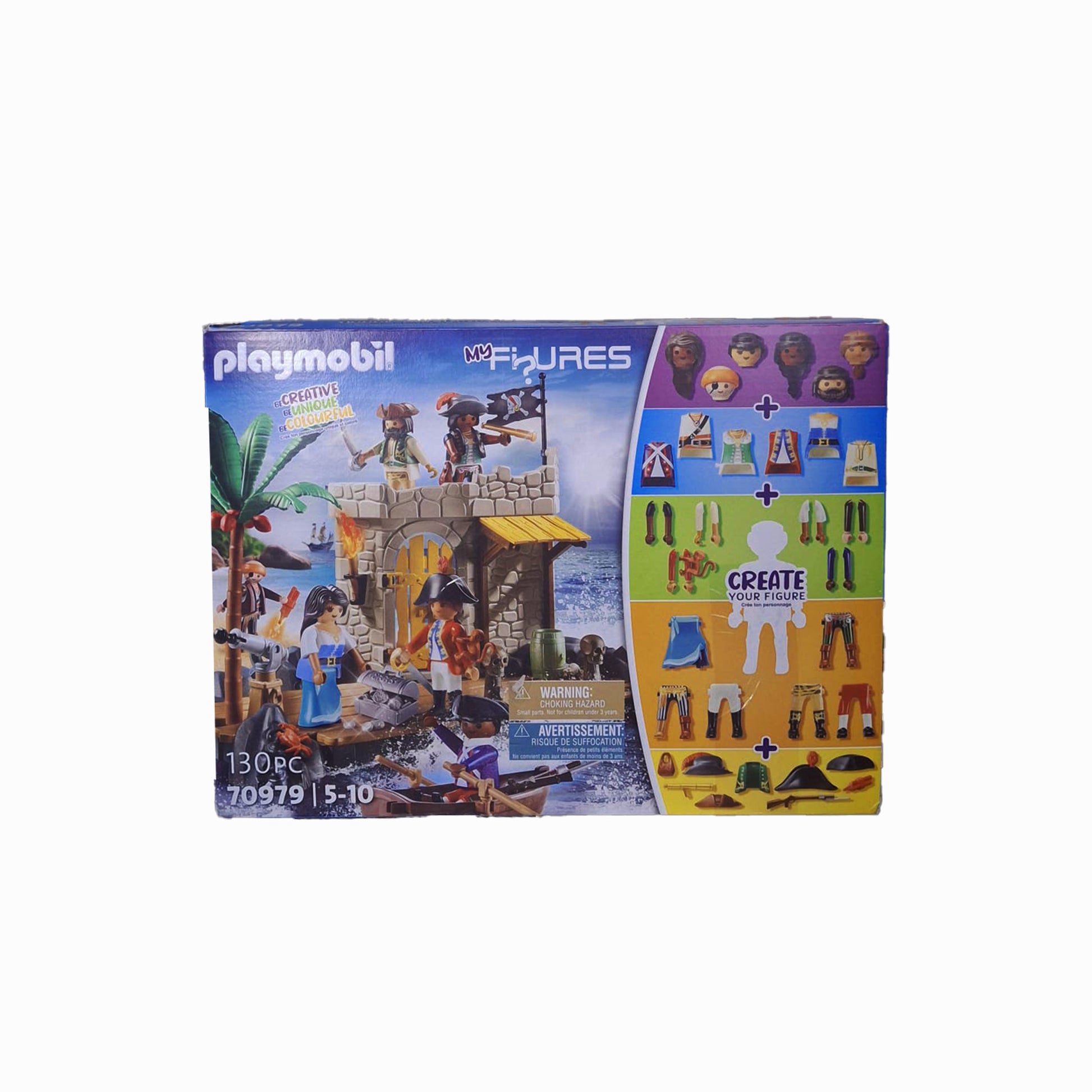 PLAYMOBIL My Figures 70979 Pirateninsel Spielset