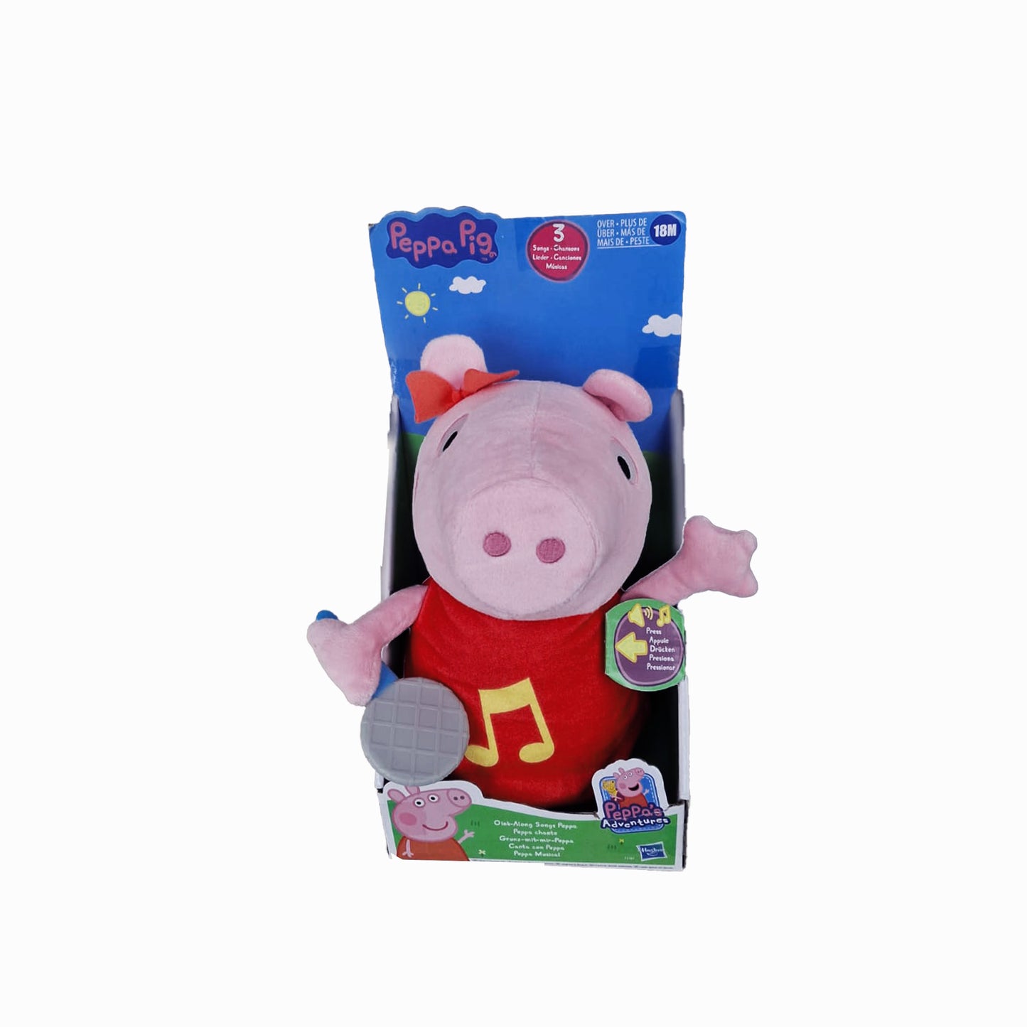 Interaktive Peppa Pig Puppe mit Grunz- und Sprachfunktion