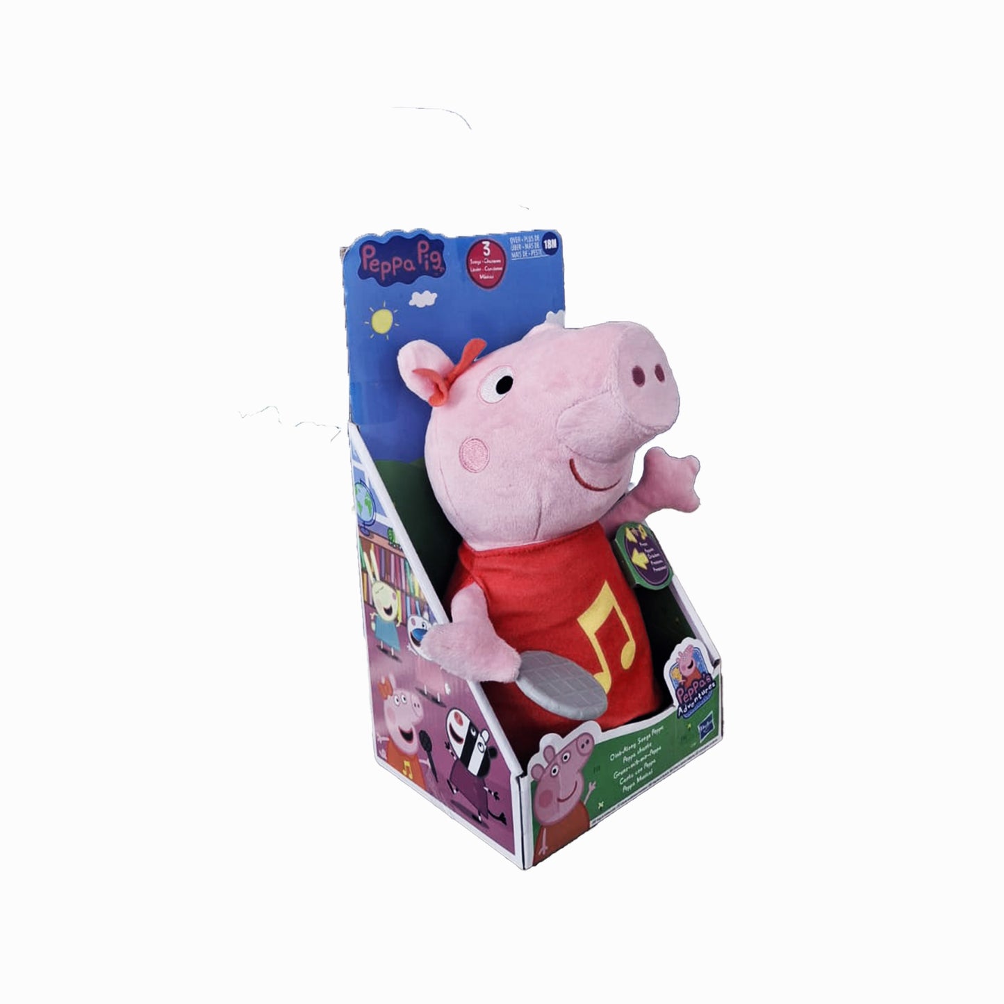 Grunz-mit-Mir-Peppa interaktives Kinderspielzeug Französisch