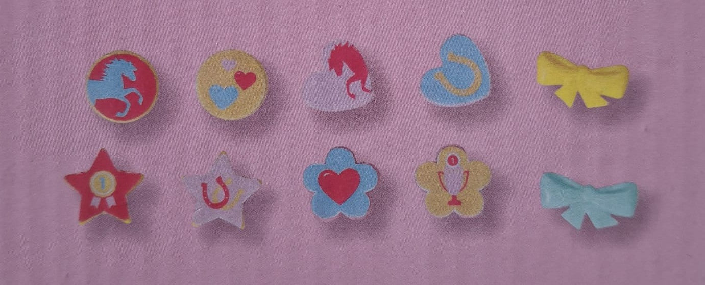 Ersatzteil für Baby born Puppenpferd - Pins zum Schmücken