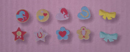 Ersatzteil für Baby born Puppenpferd - Pins zum Schmücken