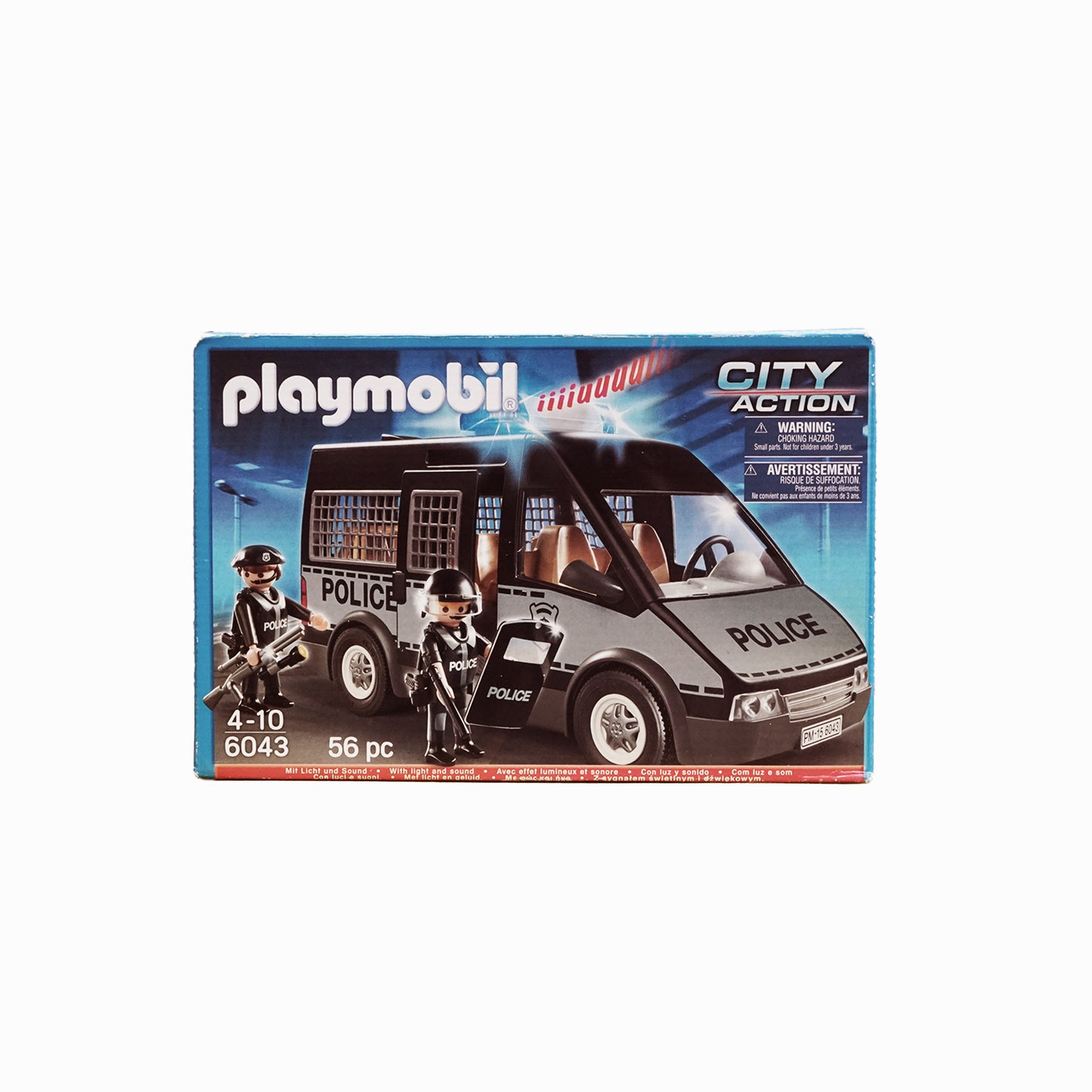 Playmobil 6043 Polizei Mannschaftswagen