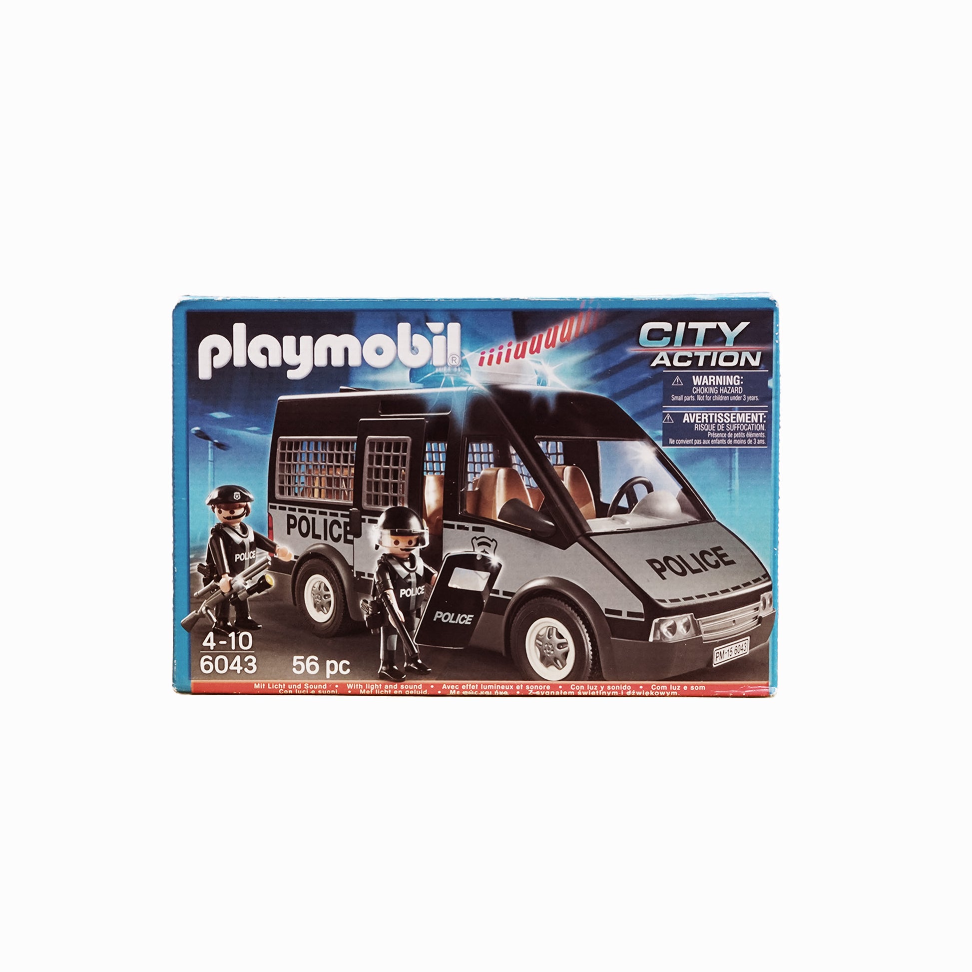 Playmobil 6043 Polizei Mannschaftswagen