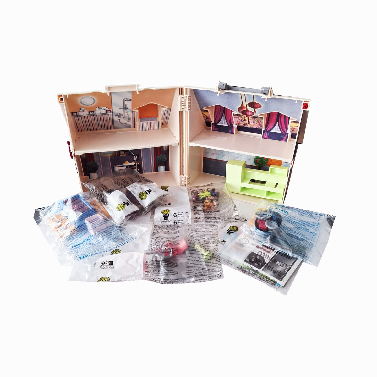 Playmobil Dollhouse 70985 mit Spielfiguren und Zubehör