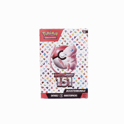 Pokémon-Sammelkartenspiel Boosterbundle Karmesin & Purpur - 151