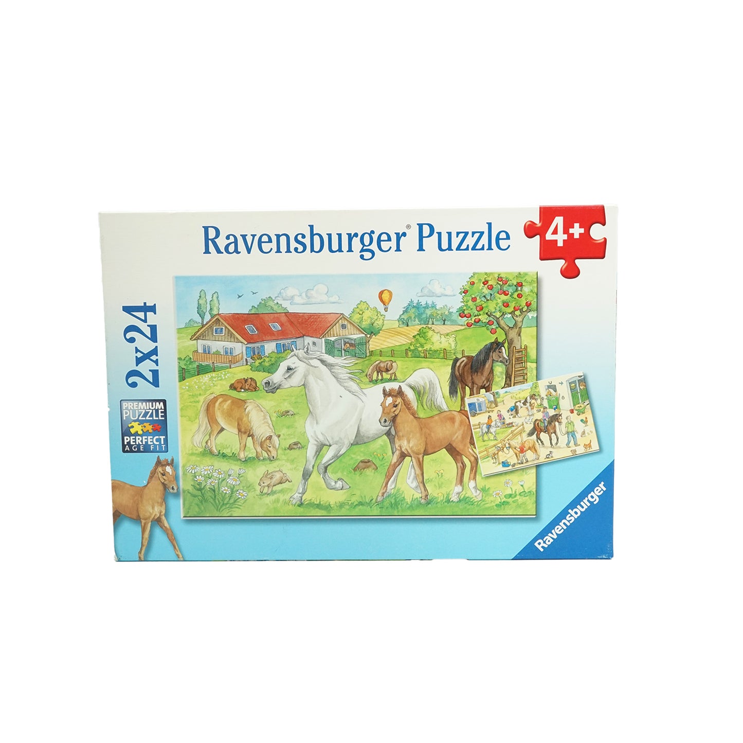 Ravensburger Kinderpuzzle - Auf dem Pferdehof