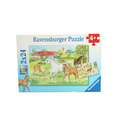 Ravensburger Kinderpuzzle - Auf dem Pferdehof