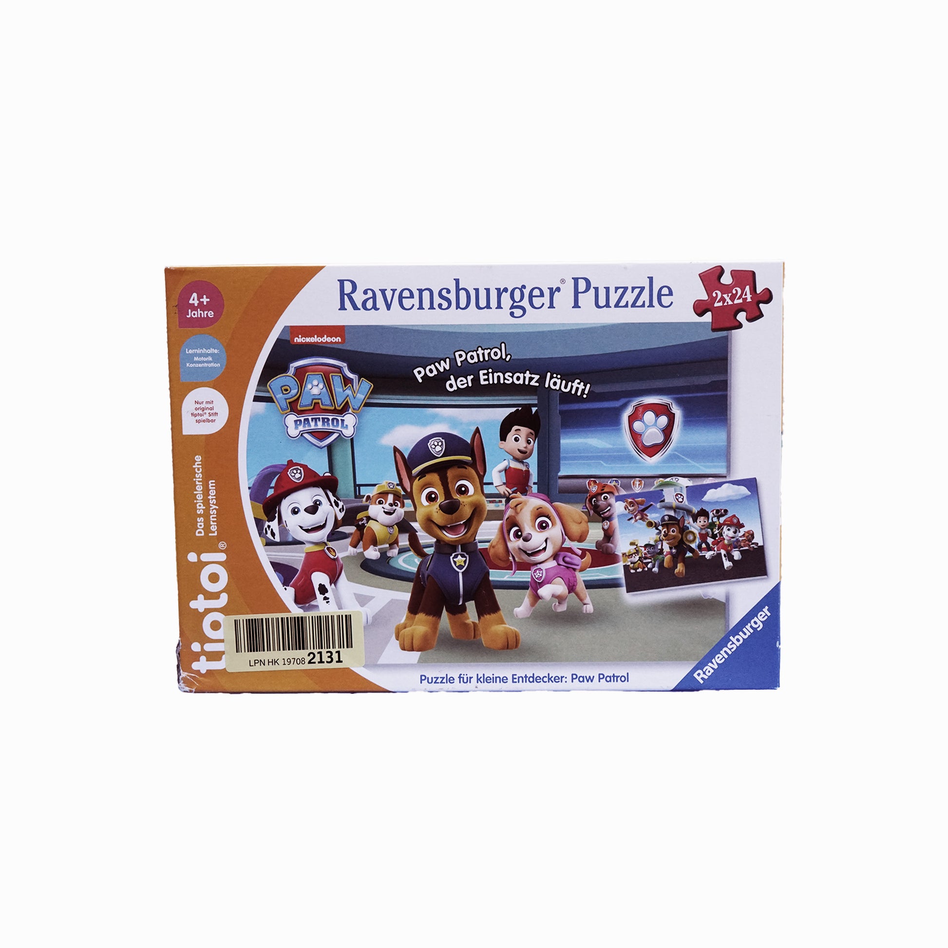 Ravensburger tiptoi Puzzle 00135, Paw Patrol
