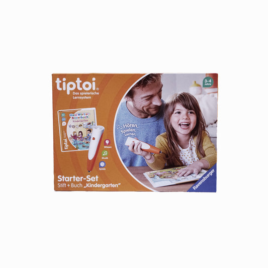 Ravensburger tiptoi Starter-Set 00113 Stift und Wörter-Bilderbuch Kindergarten