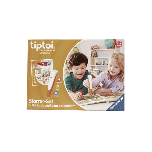 Ravensburger tiptoi Starter-Set 00114 Stift und Bauernhof-Buch