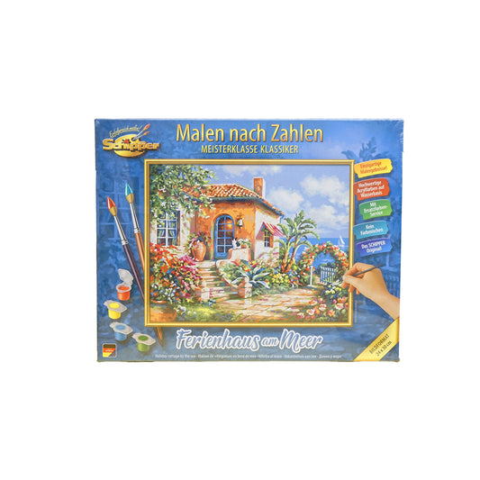 Schipper 609240795 &nbsp;- Malen nach Zahlen, Ferienhaus am Meer