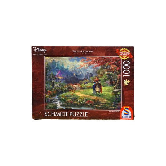Schmidt Puzzle 59672 - Thomas Kinkade, Mulan Blossoms of Love