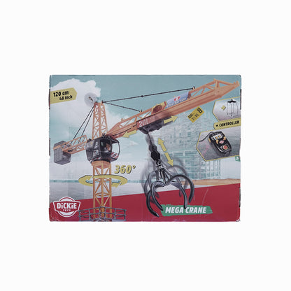Dickie Toys Mega Crane Verpackung Vorderseite
