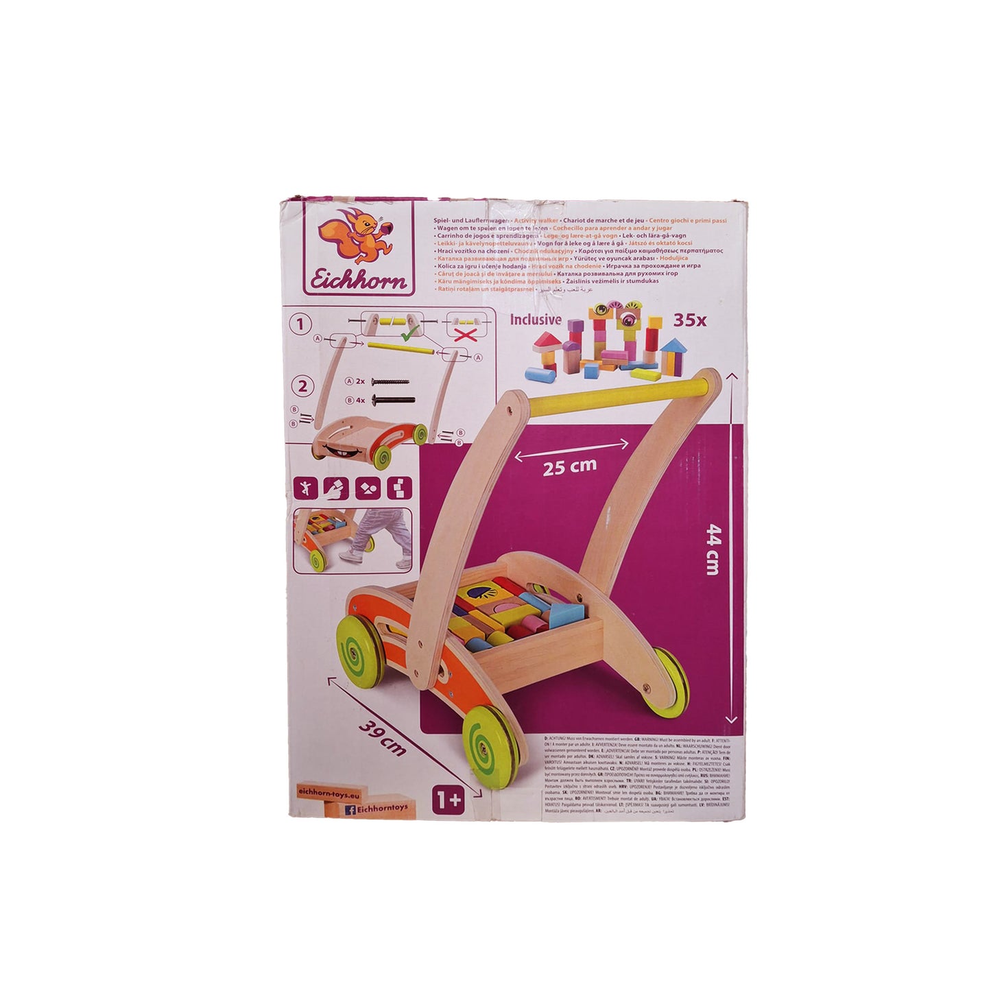 Eichhorn 100001833 Lauflernwagen