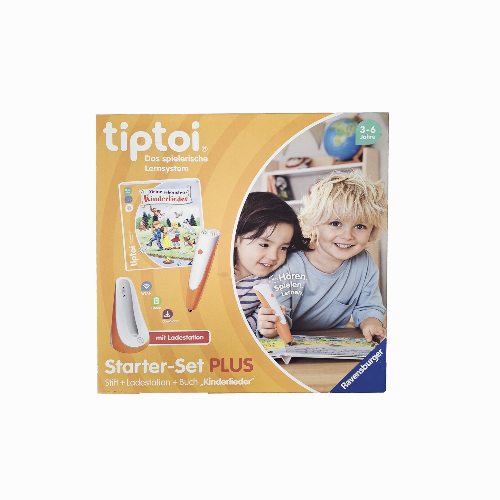 Ravensburger tiptoi Starter-Set PLUS 00159 mit Stift und Buch Meine schönsten Kinderlieder