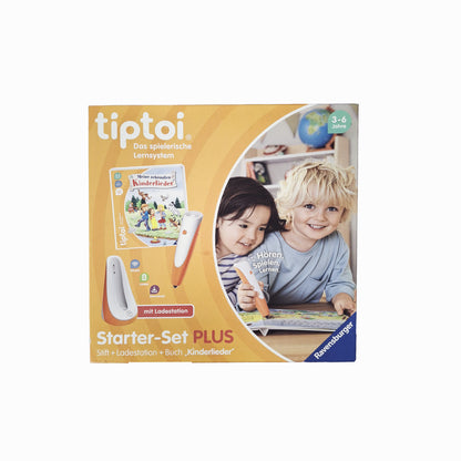 Ravensburger tiptoi Starter-Set PLUS 00159 mit Stift und Buch Meine schönsten Kinderlieder