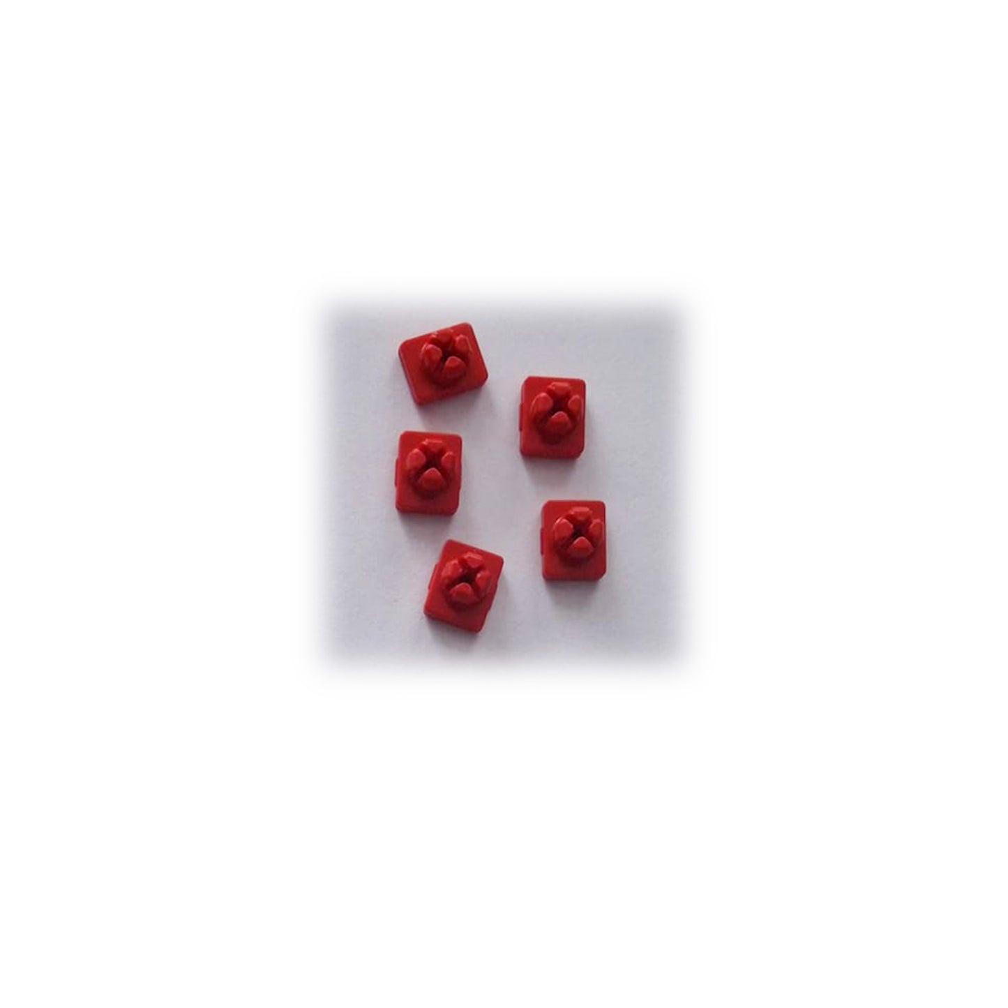 Ersatzteil für Playmobil Country 70887 Bauernhof mit Kleintieraufzucht - Steckzapfen rot