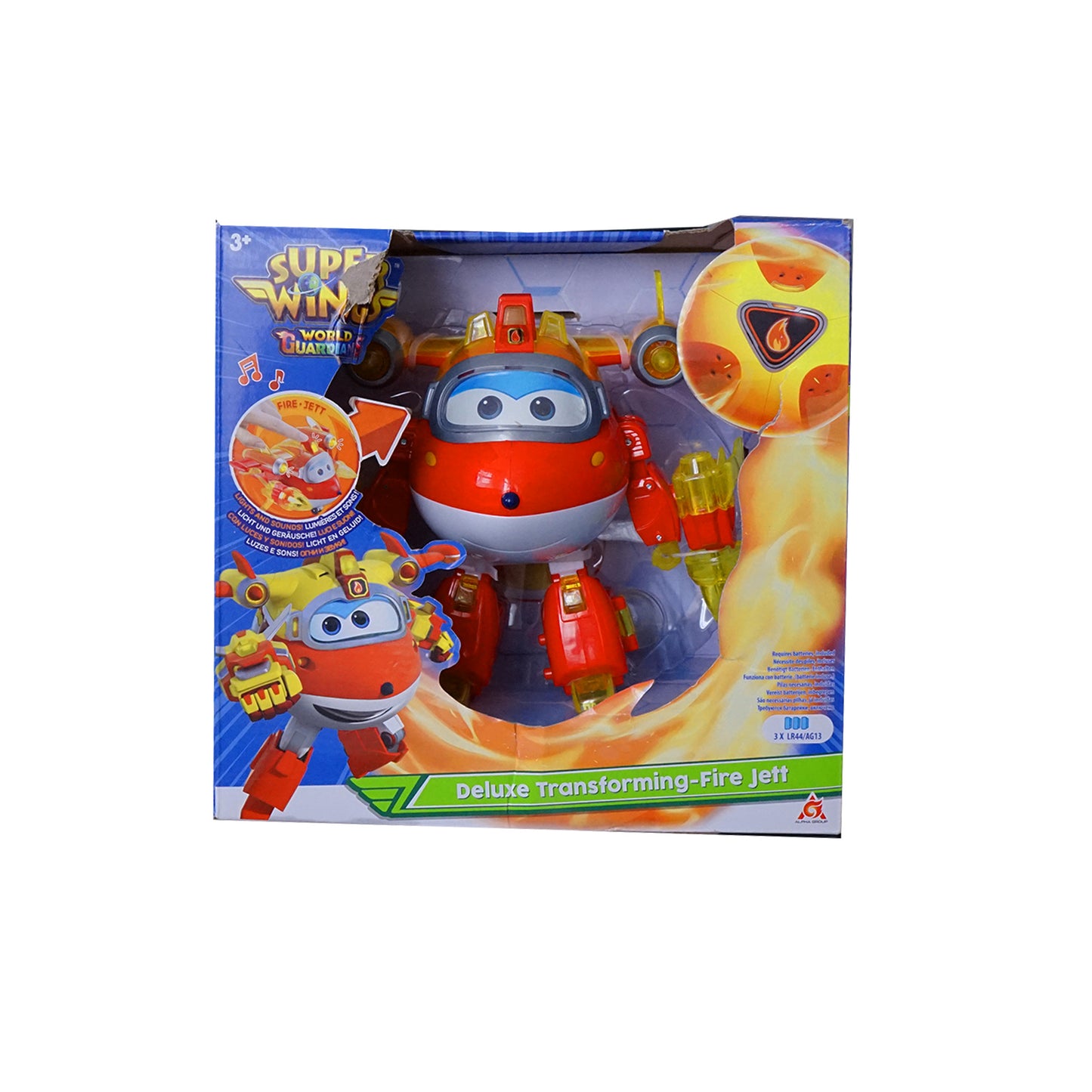 Super Wings Jett Deluxe Transforming
