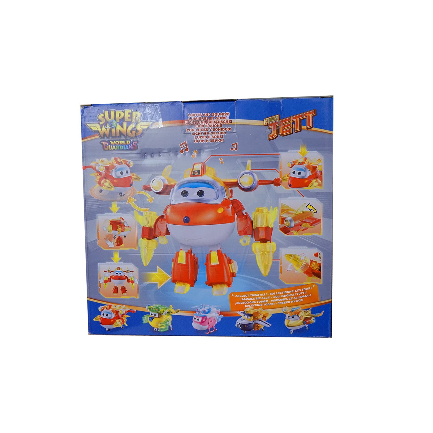 Super Wings Jett Transforming