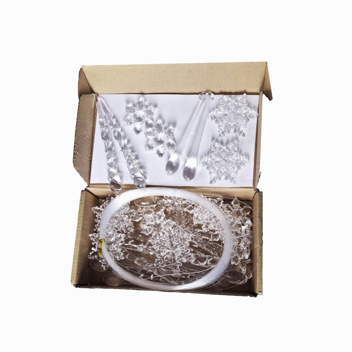 TUPARKA hängende Acrylzapfen Weihnachtsdeko