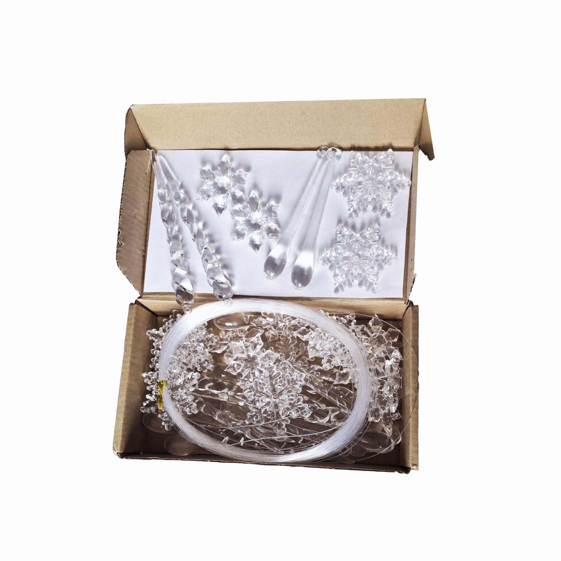 TUPARKA hängende Acrylzapfen Weihnachtsdeko