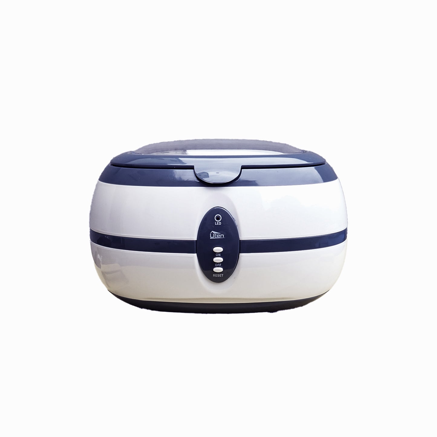 Uten Ultraschallreiniger VGT-800 in Silber, kompakt mit Edelstahlbehälter