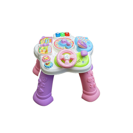 VTech Baby Abenteuer Spieltisch pink – Bunter Babyspieltisch