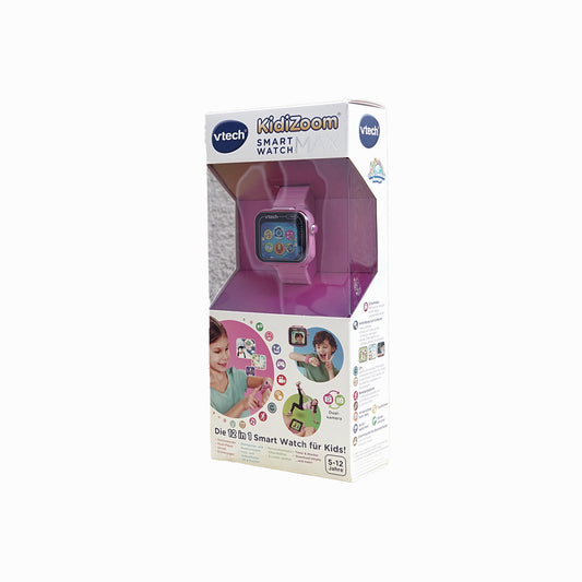 VTech KidiZoom Smart Watch MAX Pink – Kinder-Smartwatch mit Kamera, Touchscreen und Lernspielen