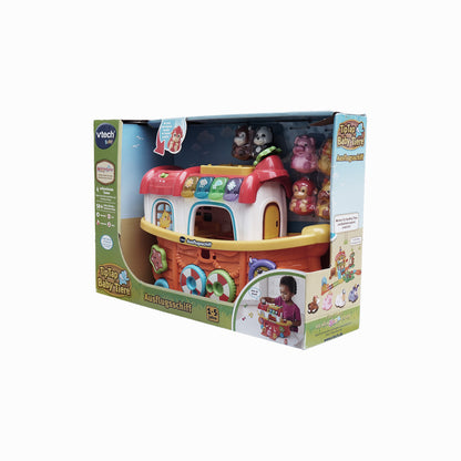 VTech Baby 80-504504 Tip Tap Baby Tiere Ausflugsschiff – interaktives Musik- und Lernspielzeug für Kleinkinder