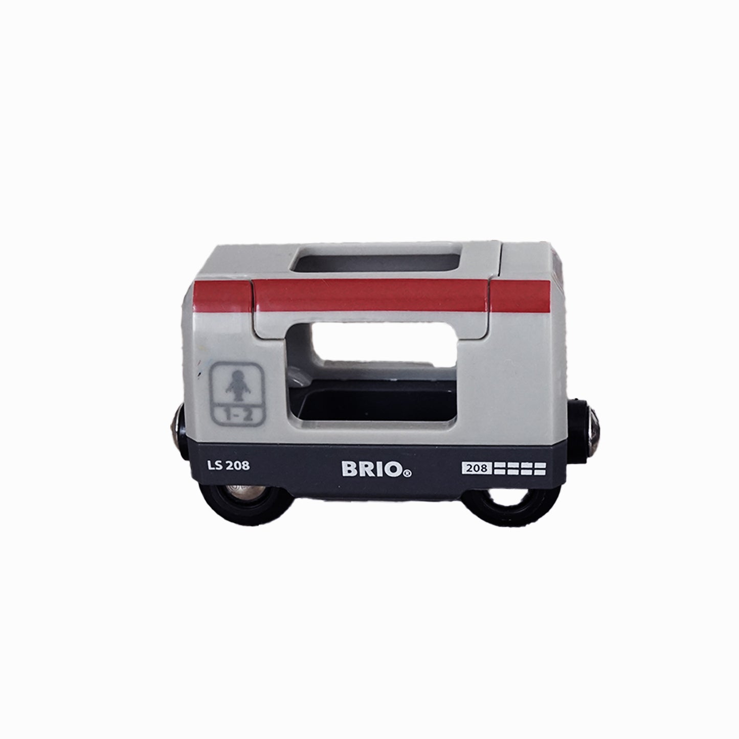 Ersatzteil für Brio World Eisenbahn - roter Waggon