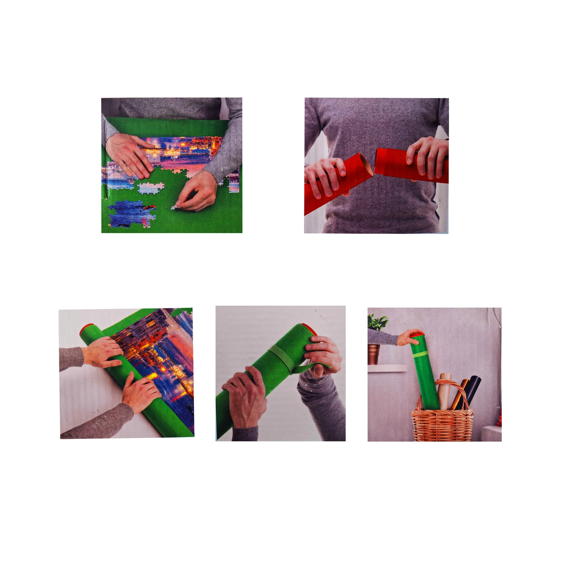 Detailansicht der Clementoni Puzzle Mat aus Filz