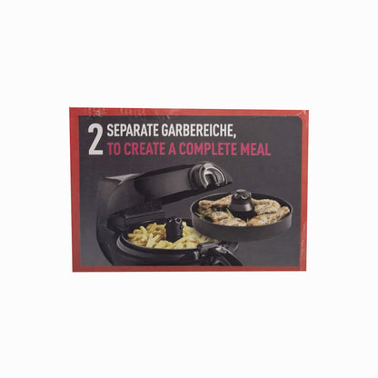 Tefal 2in1 Heißluftfritteuse bei der Zubereitung von Gerichten