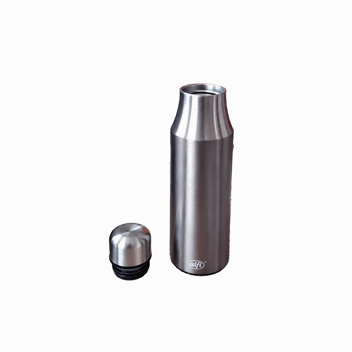 alfi City Bottle 500 ml grau Edelstahl Trinkflasche