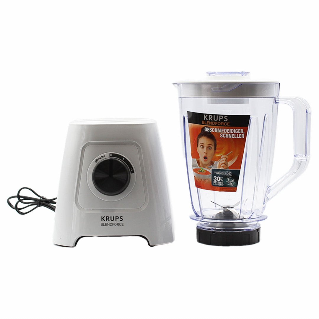 Krups Blendforce Standmixer, weiß